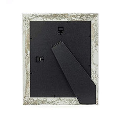 kennethan Rotten White 5x7 inch Picture Frame Wide Molding - Wall Mounting Material Included image 1