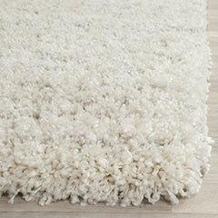 SAFAVIEH Arizona Shag Collection Area Rug - 8' x 10', Ivory & Beige, Moroccan Design, Non-Shedding & Easy Care, 1.6-inch Thick Ideal for High Traffic Areas in Living Room, Bedroom (ASG741A) image 2