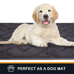 PURRUGS Absorbent Non-Slip Machine Washable Entry Rug and Mat, Shoes Scraper and Dog Mat, Super Absorbent Welcome Mat for Front and Back Doors, Muddy Wet Shoes and Paws image 3
