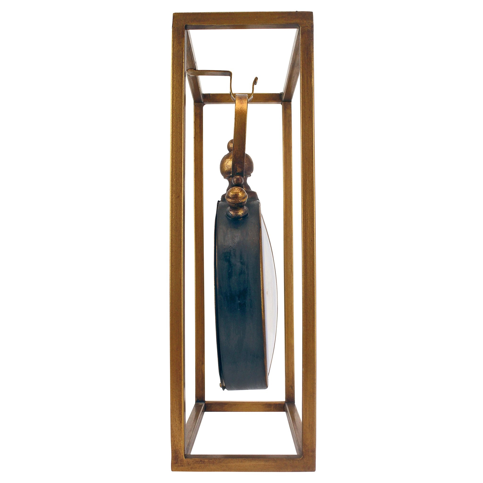 Design Toscano Industrial Age Mantel Clock, 13 Inch, Metalware, Brass image 4