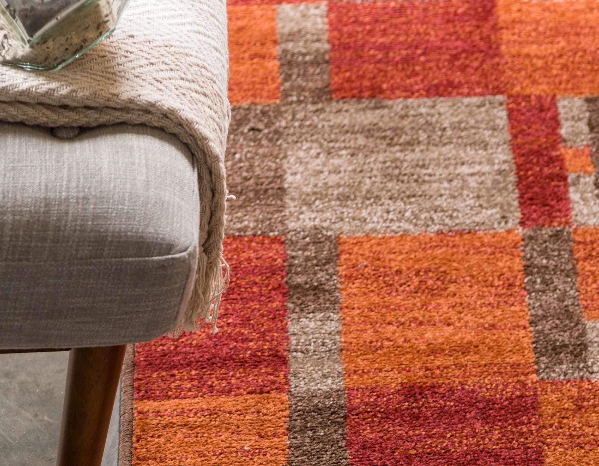 Unique Loom Autumn Collection Area Rug - Providence (2' x 6' 1" Runner, Multi/ Beige) image 5