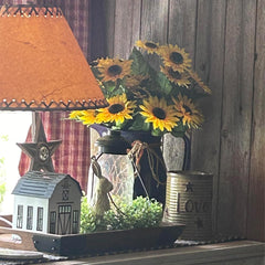 mofgkuz Sunflowers Aartificial Flowers, Sunflower Simulation Flower Decoration, Outdoor Indoor Home Office Parties Wedding Birthday Party, Yellow Summer Decor 5PCS image 1