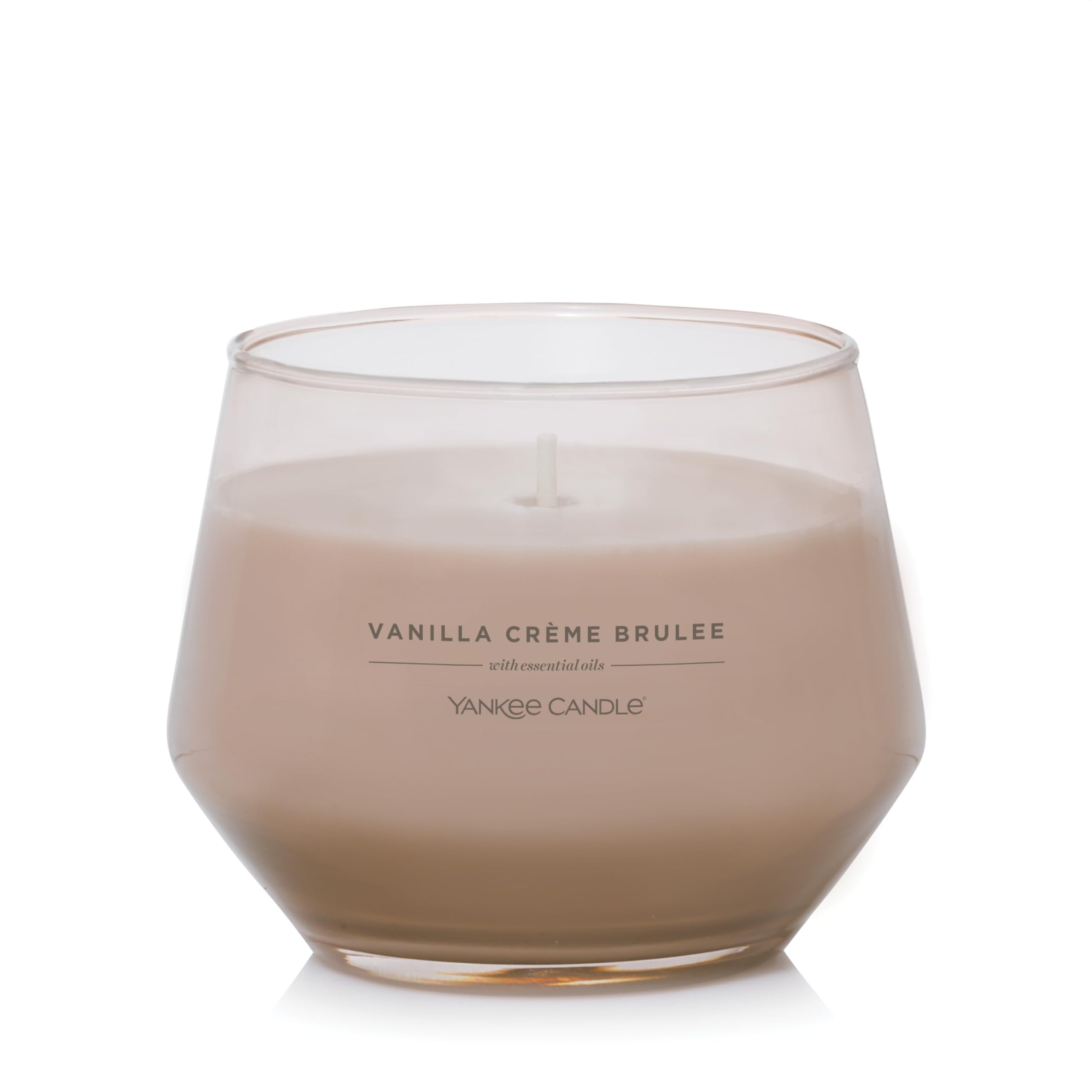 Yankee Candle Studio Medium Candle, Vanilla Crème Brûlée, 10 oz: Long-Lasting, Essential-Oil Scented Soy Wax Blend Candle | 40-65 Hours of Burning Time image 6