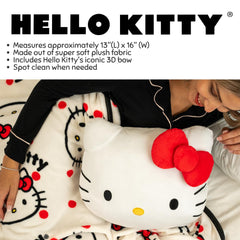 Franco Bedding Super Soft Plush Decorative Throw Pillow (Official Licensed Product), 16" Inch, Hello Kitty image 2